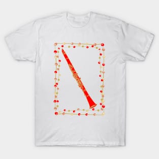 Christmas Clarinet T-Shirt